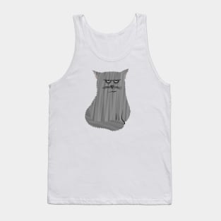 Annoyed cat Tank Top